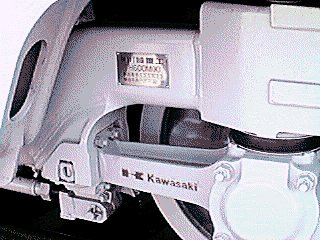 川崎重工製の台車