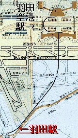 Map in the future of Tokyo International Airport(Haneda)