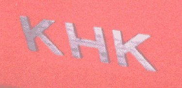 Signature board of KHK